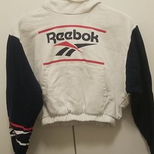 Reebok cropped hoodie